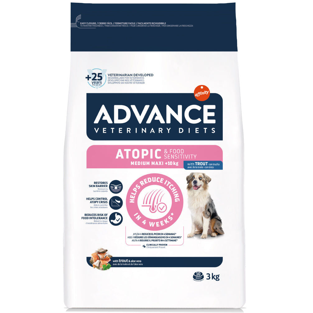 Advance Veterinary Diets Atopic Medium Maxi Dog Dry Food