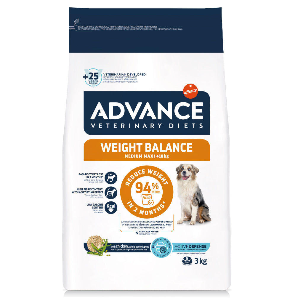 Advance Veterinary Diets Weight Balance Medium Maxi Dog