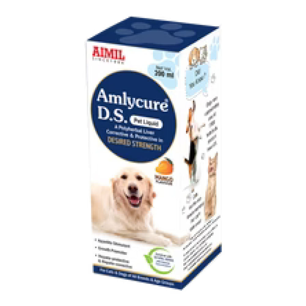 Aimil Amlycure D S Liquid Supplement For Dogs And Cats
