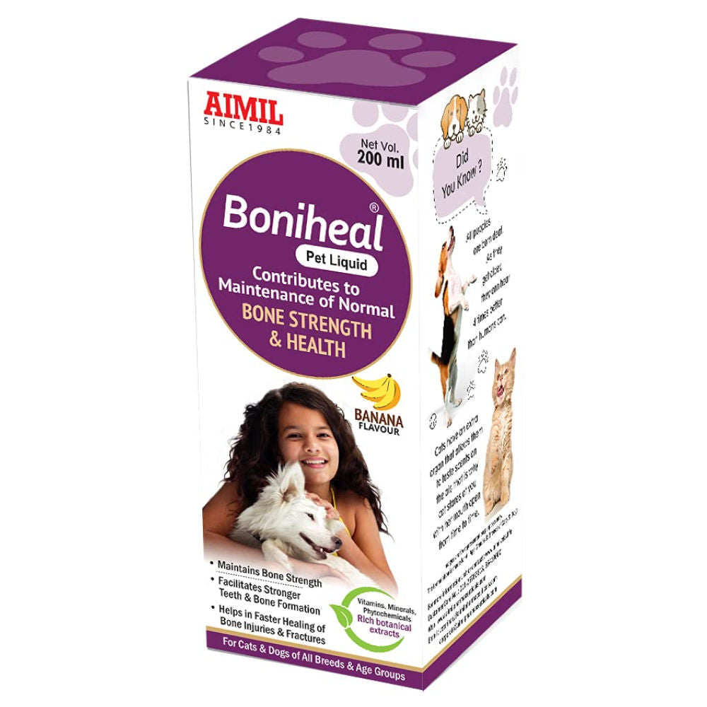 Aimil Boniheal Calcium Liquid Supplement For Dogs And Cats