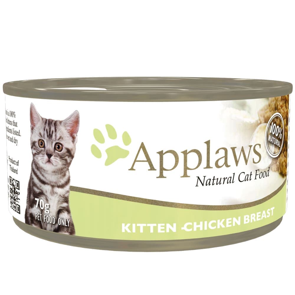 Applaws Chicken Breast Cat Tin Kitten Wet Food