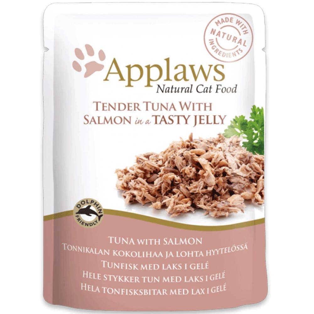 Applaws Tuna With Salmon In Tasty Jelly Cat Pouches Wet Food Bgb
