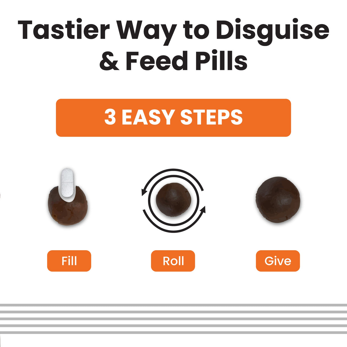 Bark Out Loud Anti Anxiety Easy Pill for Cats — in use