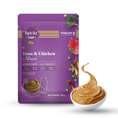 Bark Out Loud Fresh Tuna Chicken Mousse Cat Wet Food