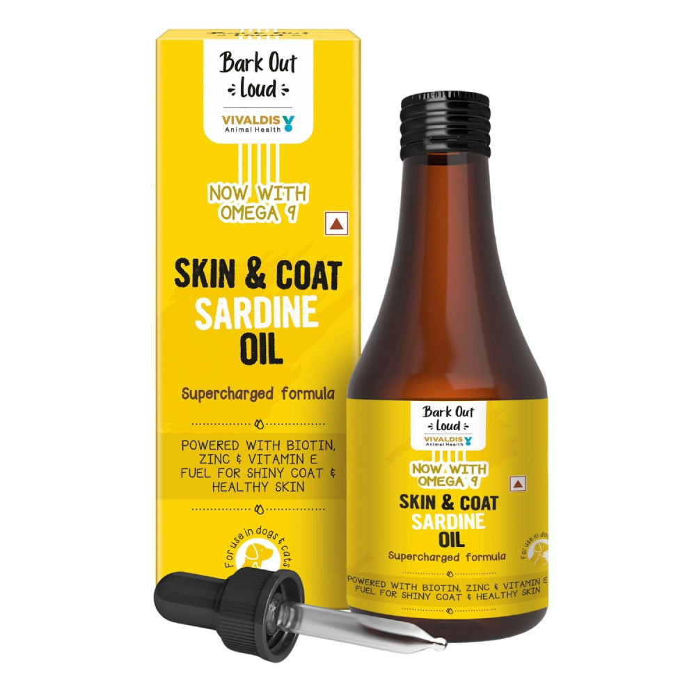 Bark Out Loud Skin Coat Sardine Oil For Pets