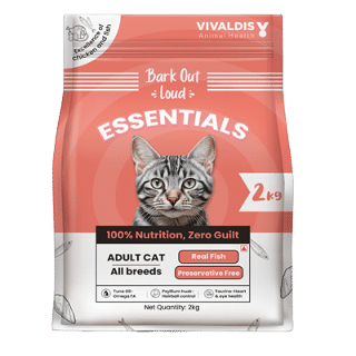 Bark Out Loud Essentials Real Fish Adult Cat Dry Food