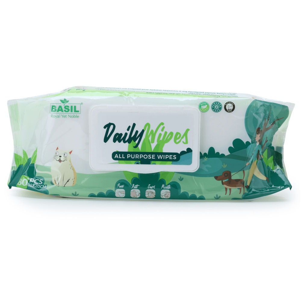 Basil All Purpose Wet Wipes