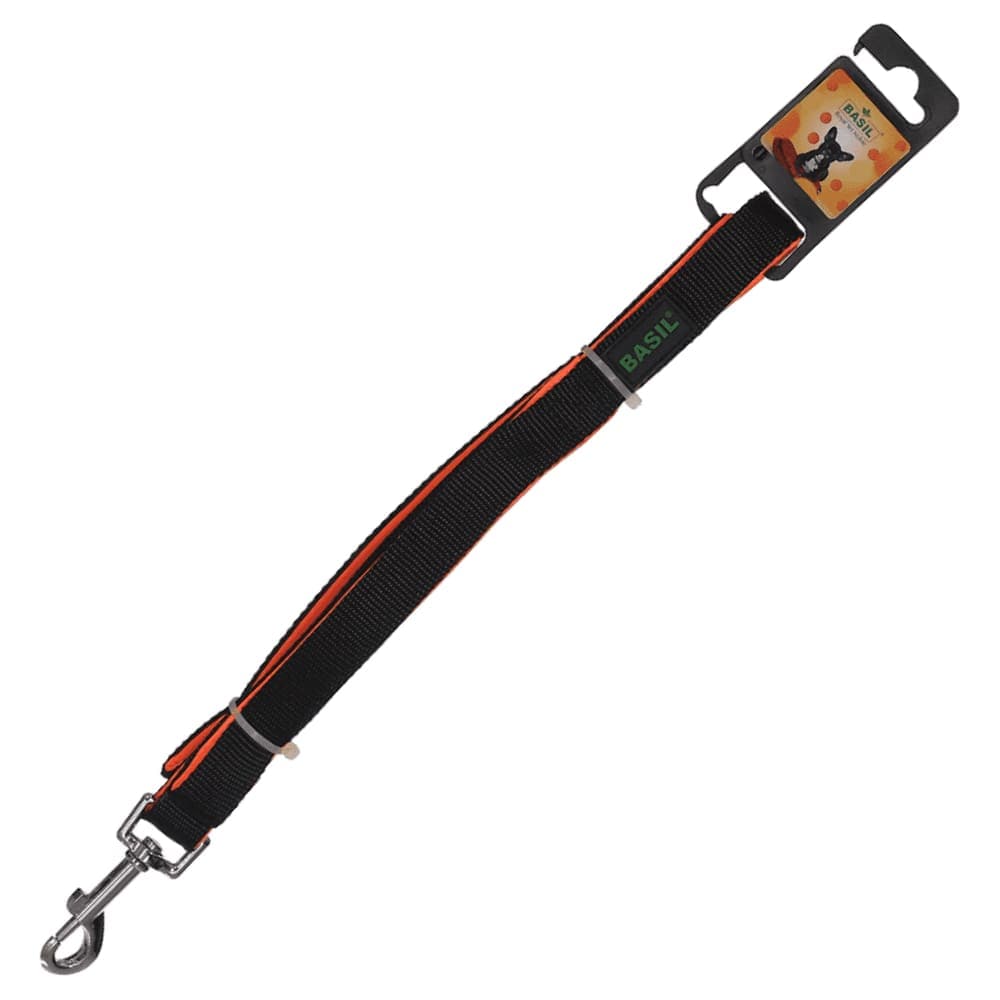 Basil Nylon Padded Leash Black