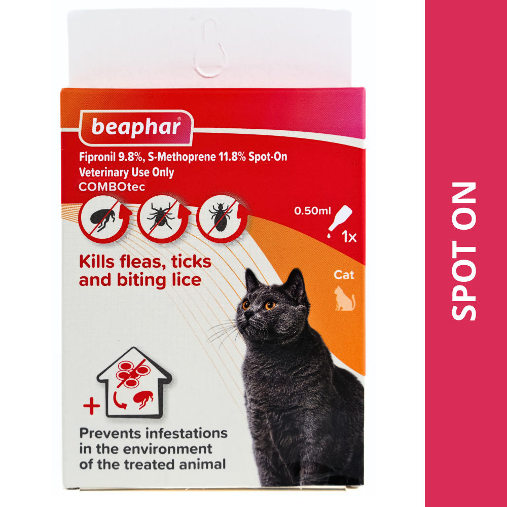 Beaphar Flea Tick Spot On Combotec For Cats