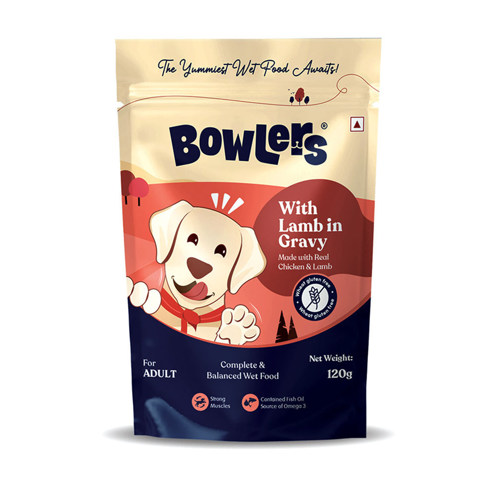 Bowlers Lamb In Gravy Dog Wet Food