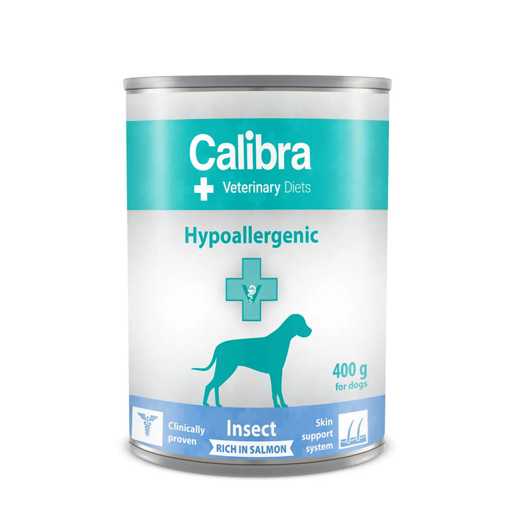 Calibra Vd Dog Can Hypoallergenic Insect Salmon Wet Food