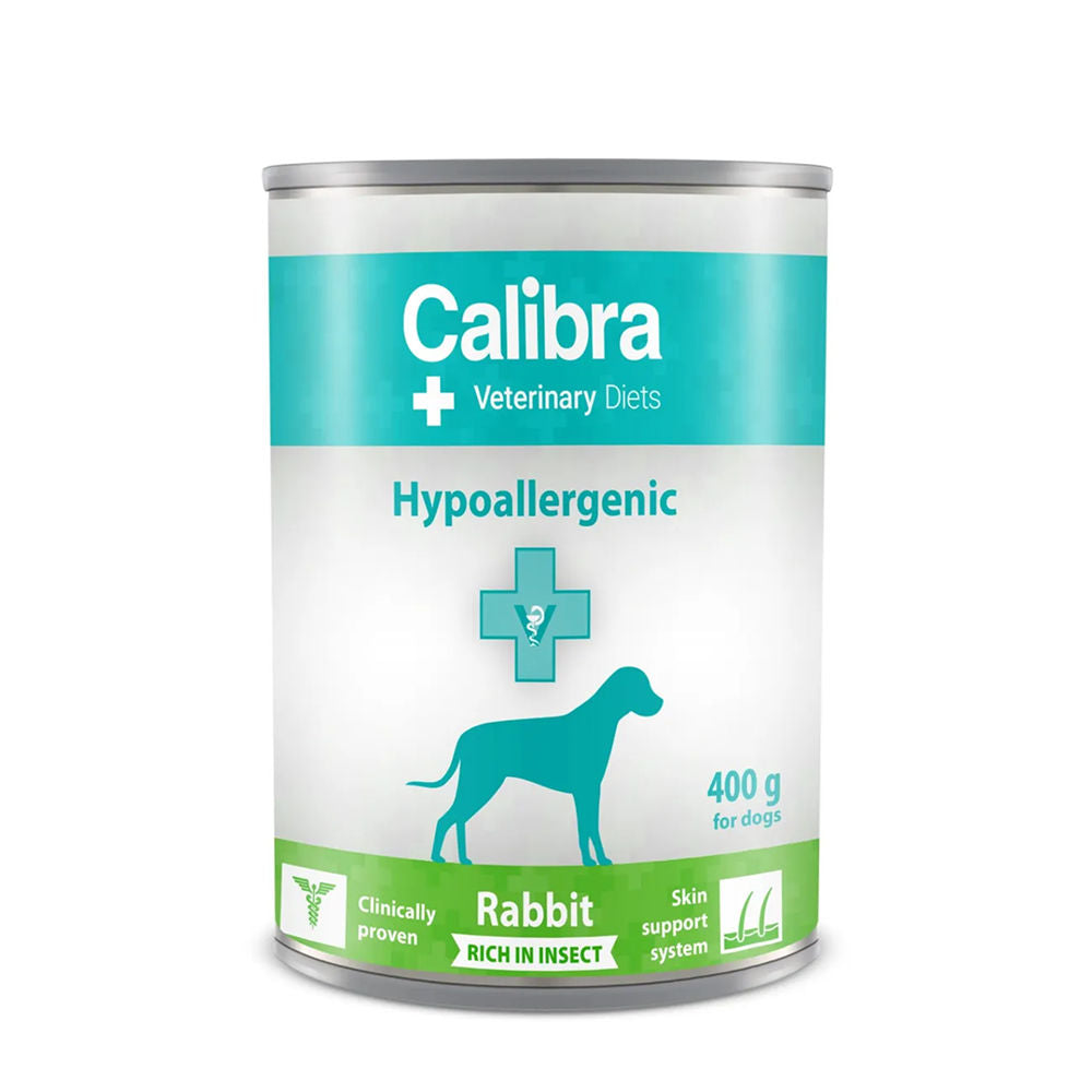 Calibra Vd Dog Can Hypoallergenic Rabbit Insect Wet Food