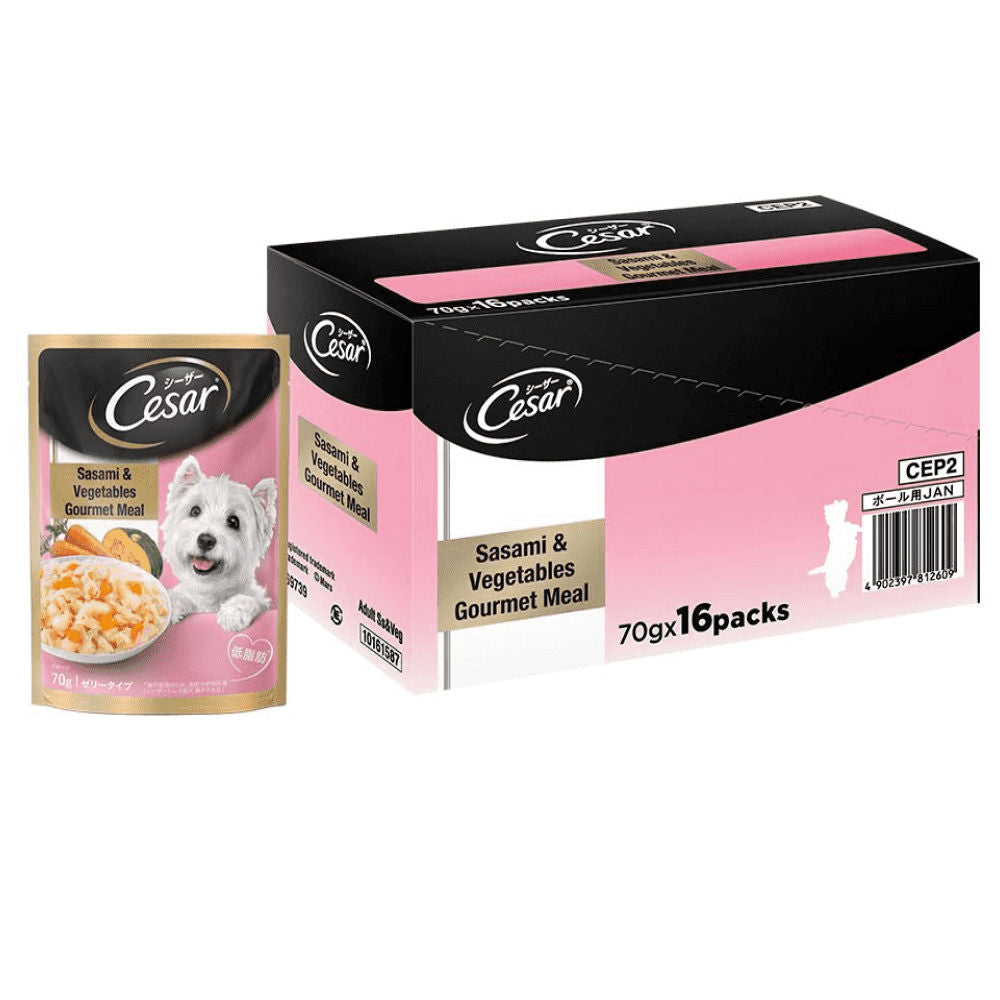 Cesar Sasami Vegetables Premium Adult Wet Dog Food