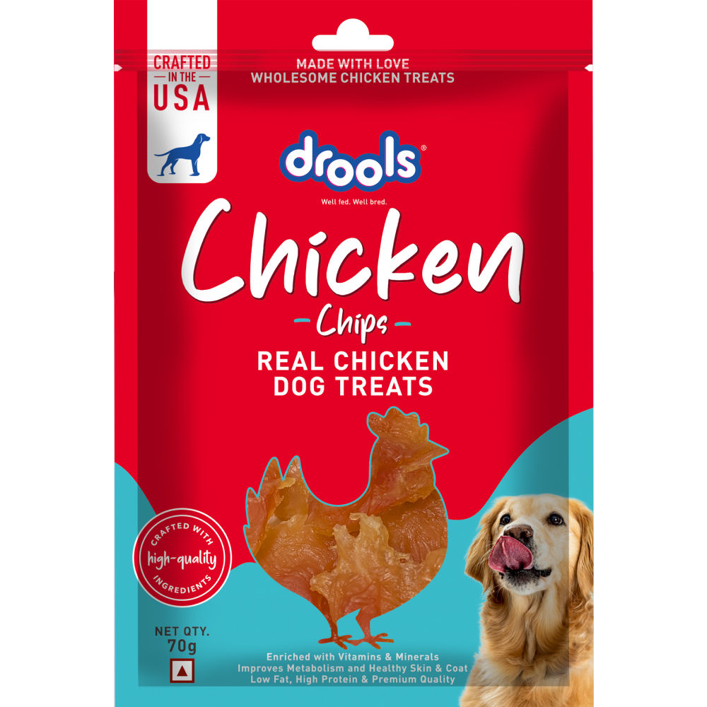 Drools Chicken Chips Treats For Dogs
