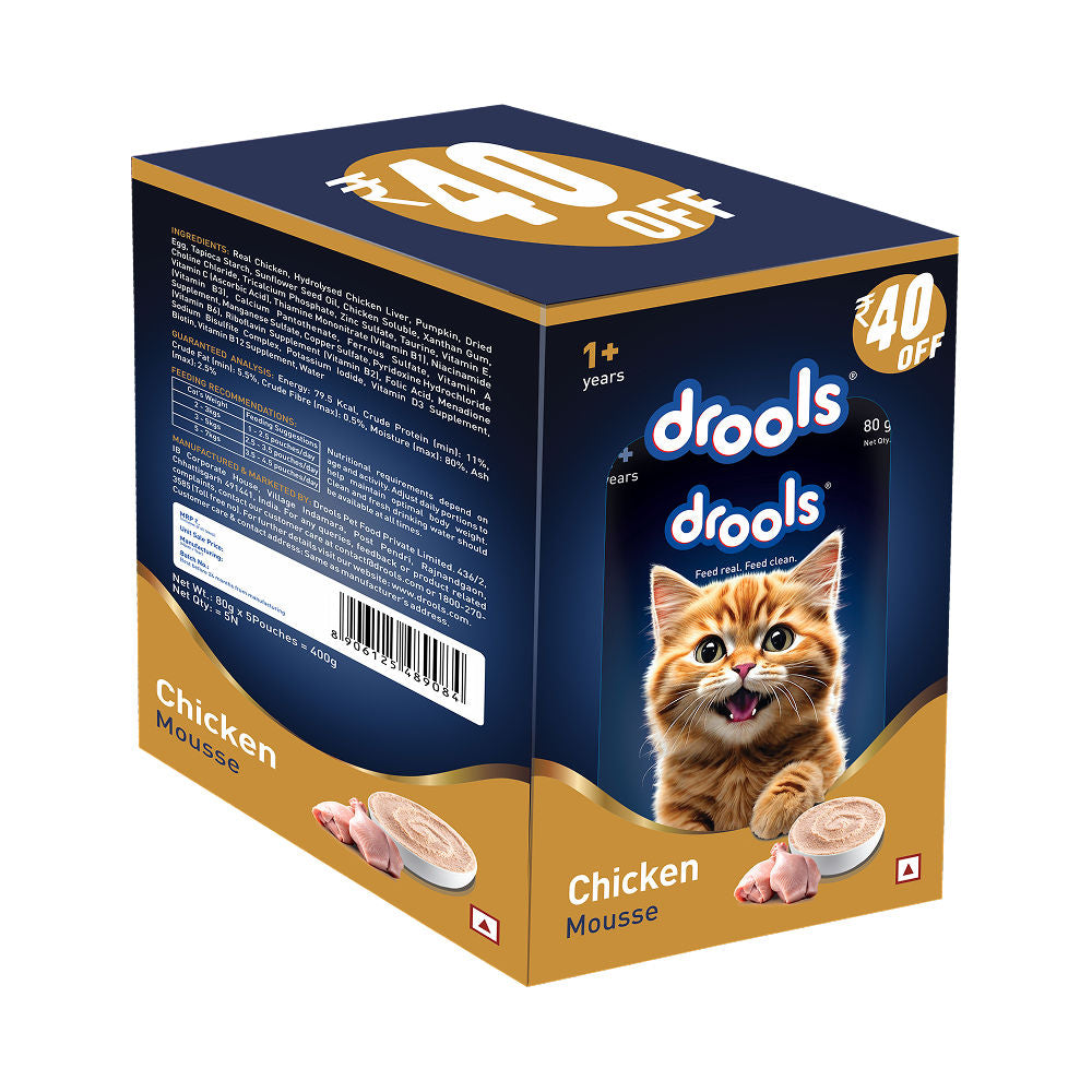 Drools Chicken Mousse Adult Cat Wet Food