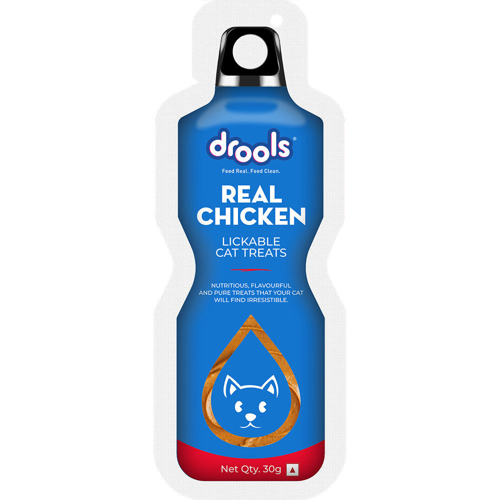 Drools Real Chicken Creamy Lickable Treats For Cats