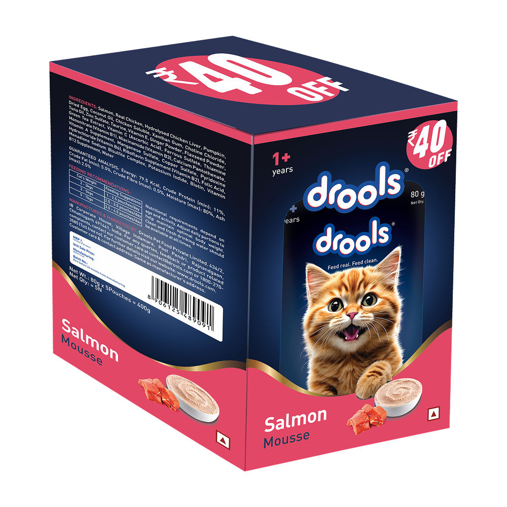 Drools Salmon Mousse Adult Cat Wet Food