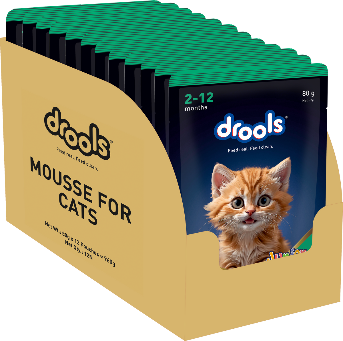Drools Tuna Mousse Kitten Cat Wet Food
