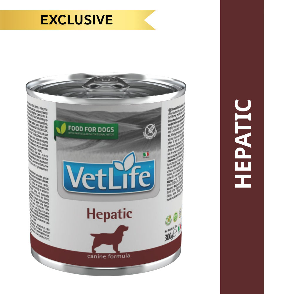 Farmina Vet Life Diet Hepatic Canine Formula Dog Wet Food Bgb