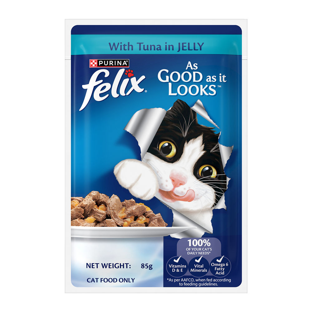 Purina Felix Tuna With Jelly Adult Cat Wet Food 10 2 Free