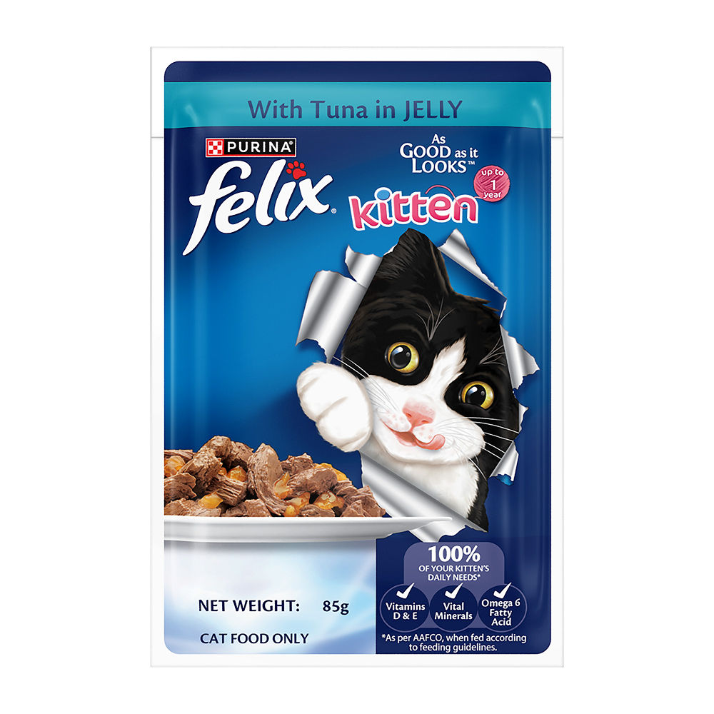 Purina Felix Tuna With Jelly Kitten Wet Food 10 2 Free
