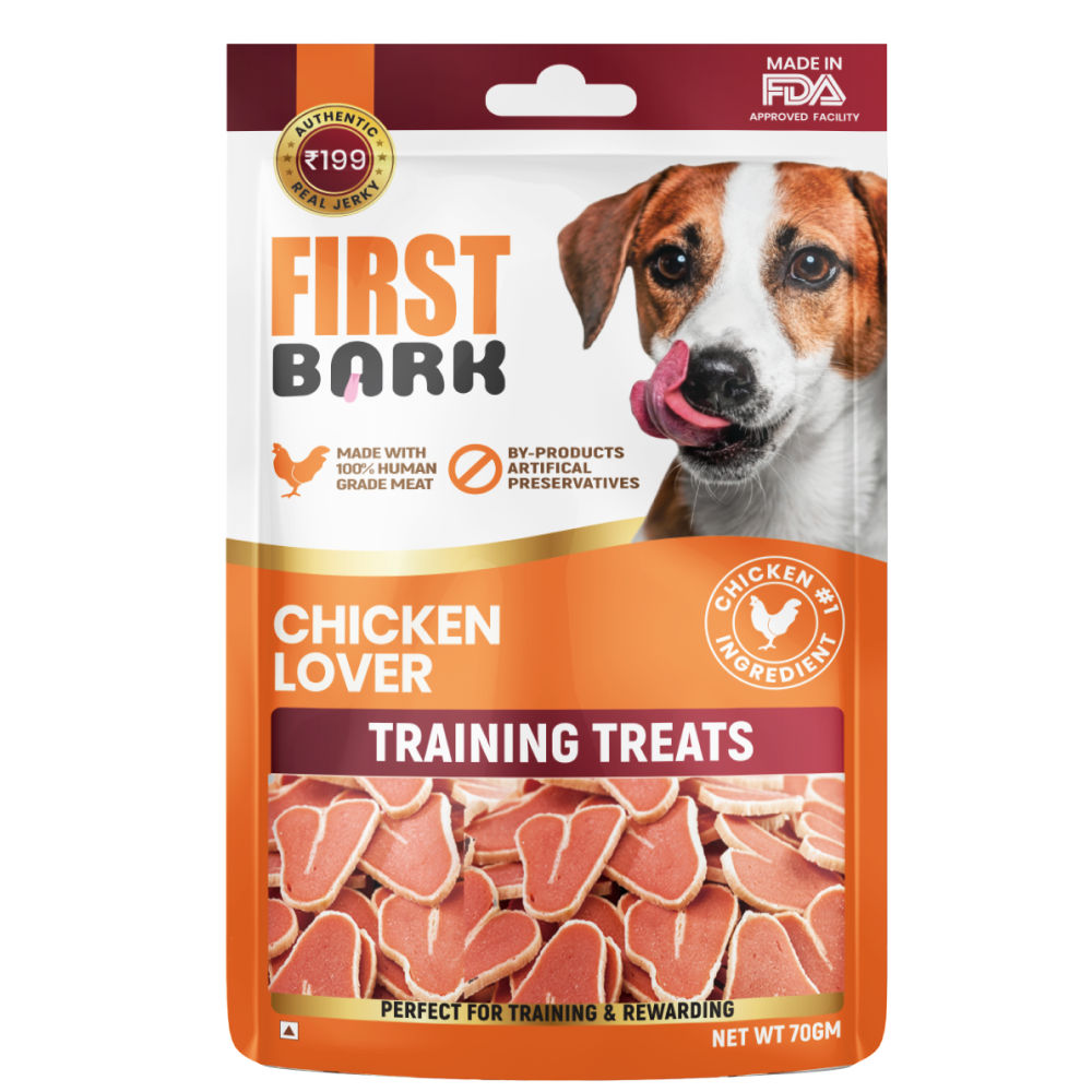 First Bark Chicken Lover Jerky Dog Treat