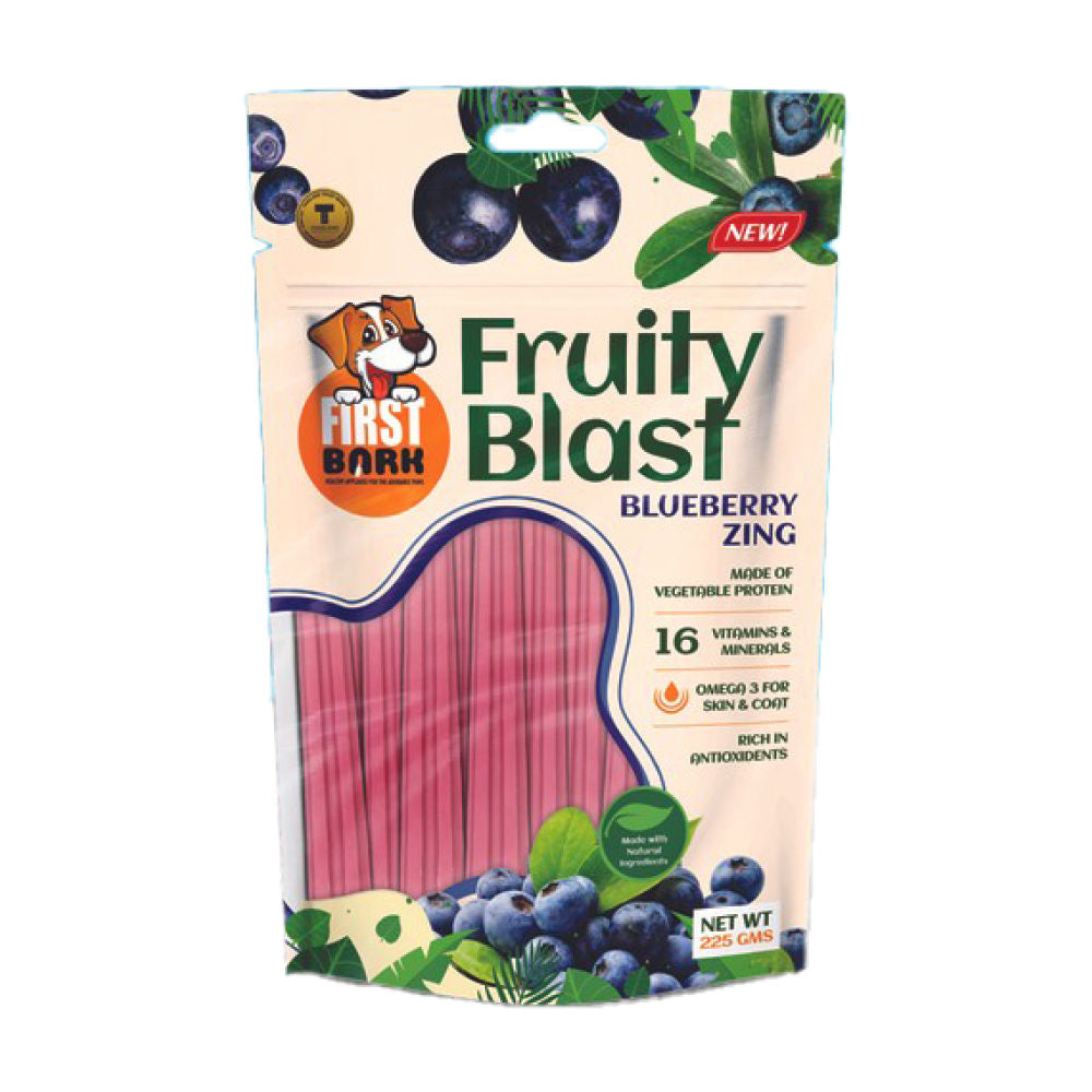 First Bark Blueberry Zing Dog Treats