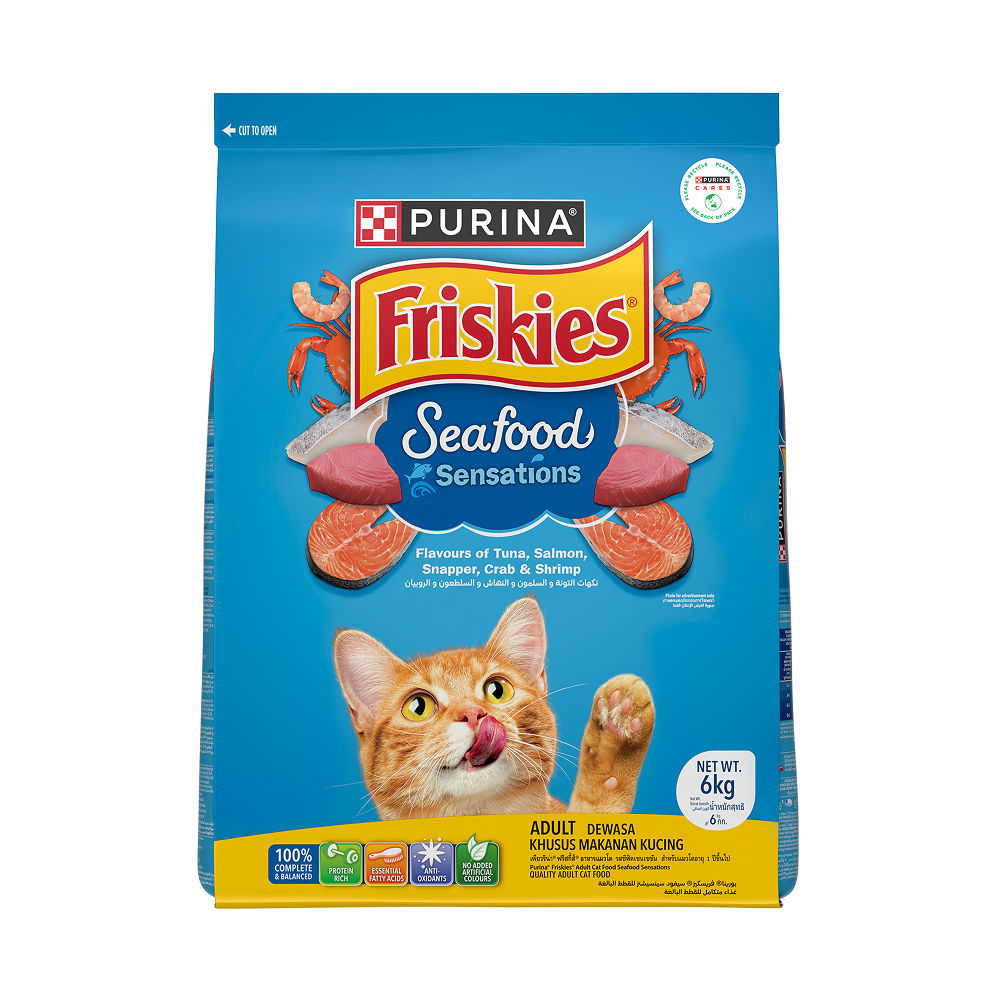 Friskies Seafood Dry Cat Food