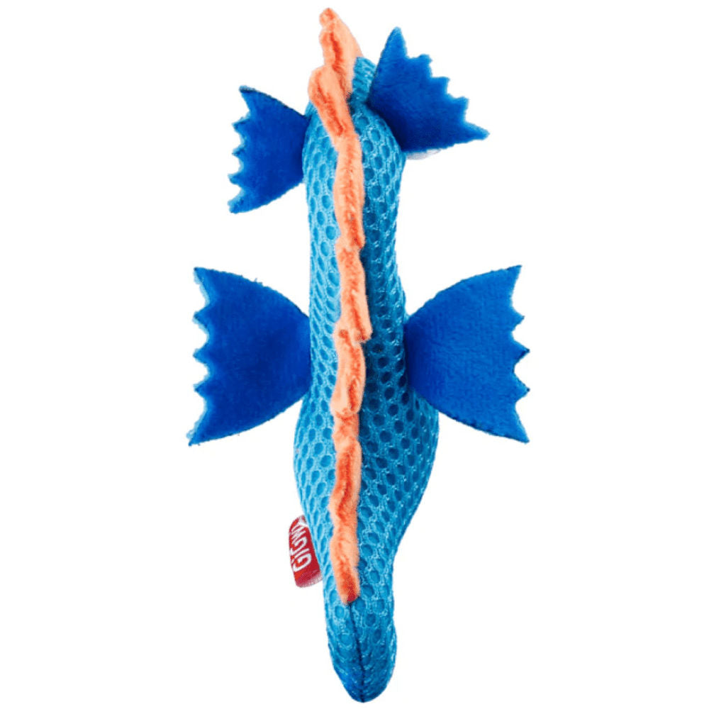 GiGwi Dental Mesh Seahorse Toy for Cats — in use