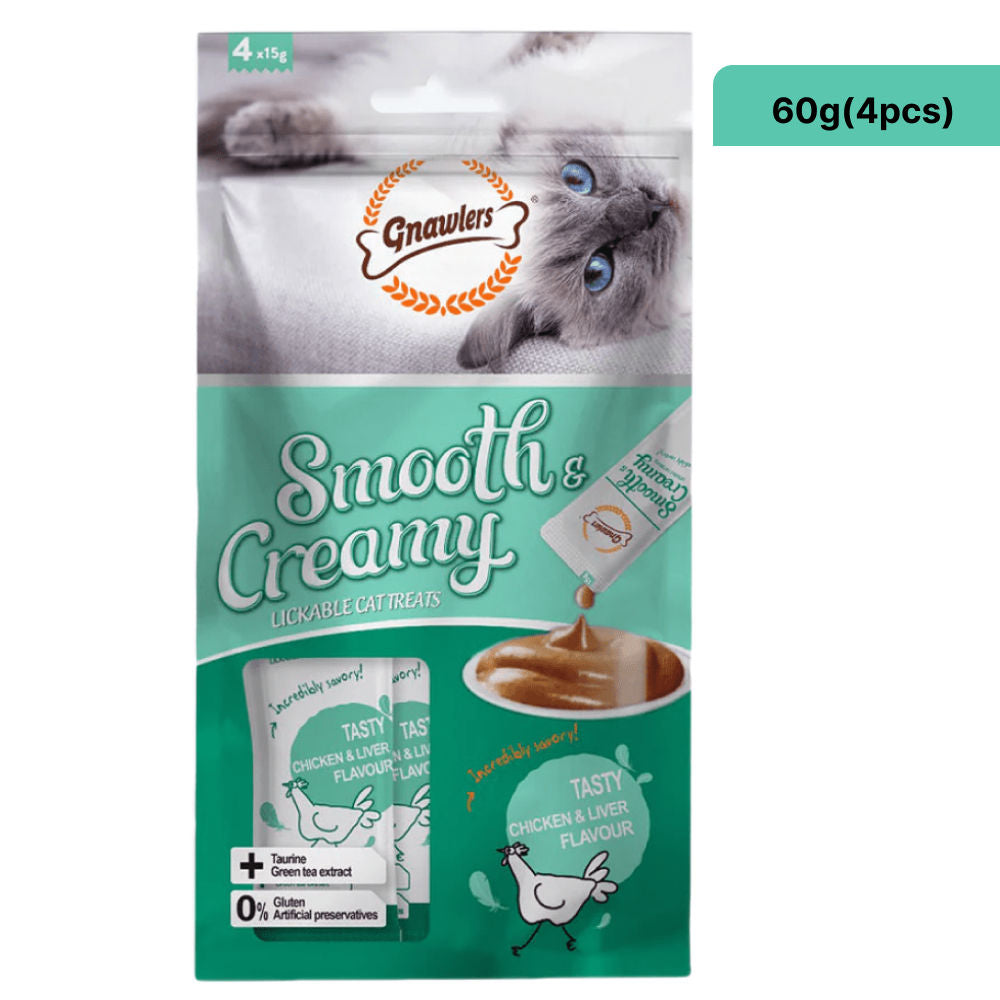 Gnawlers Chicken And Liver Flavour Cat Treats