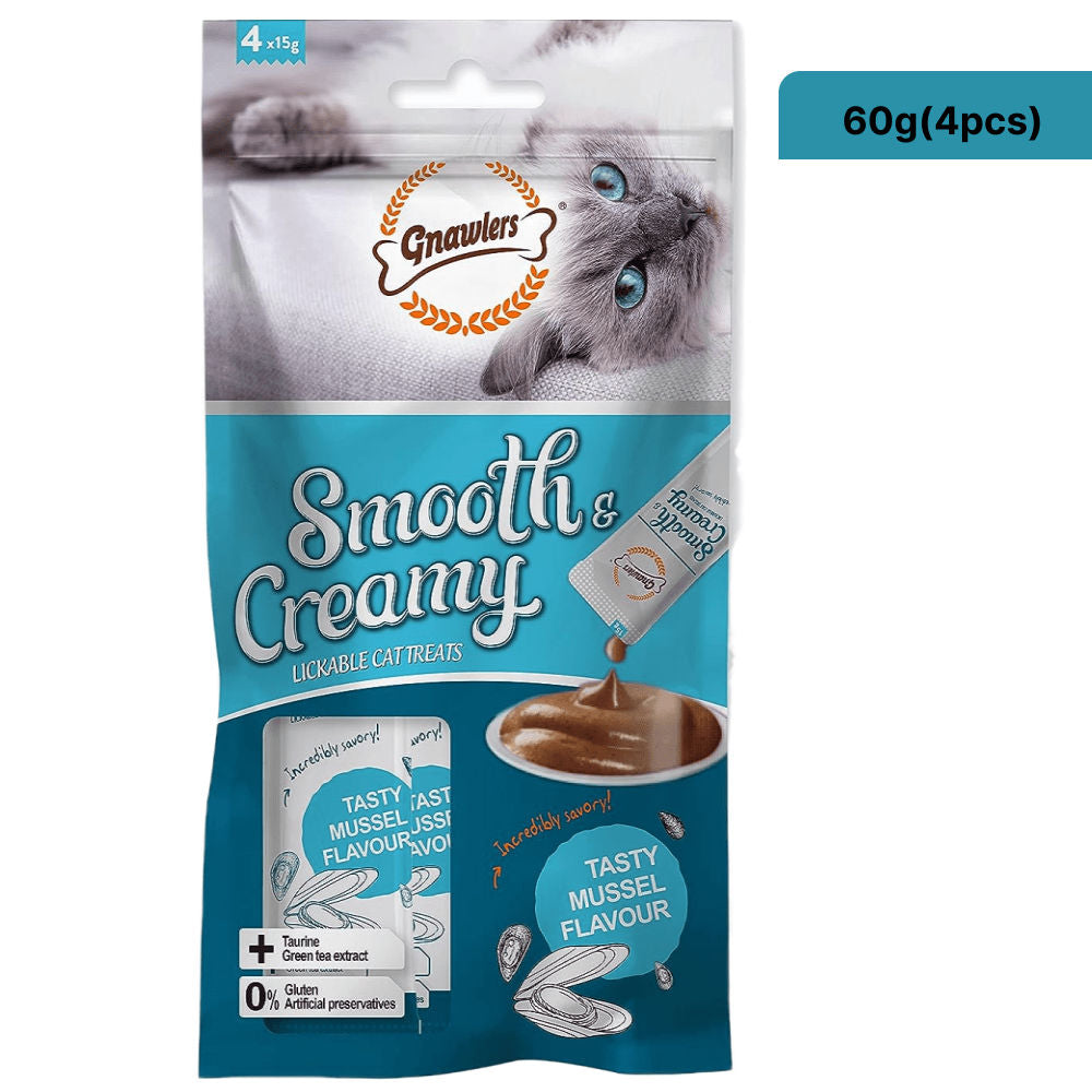Gnawlers Mussel Flavour Cat Treats