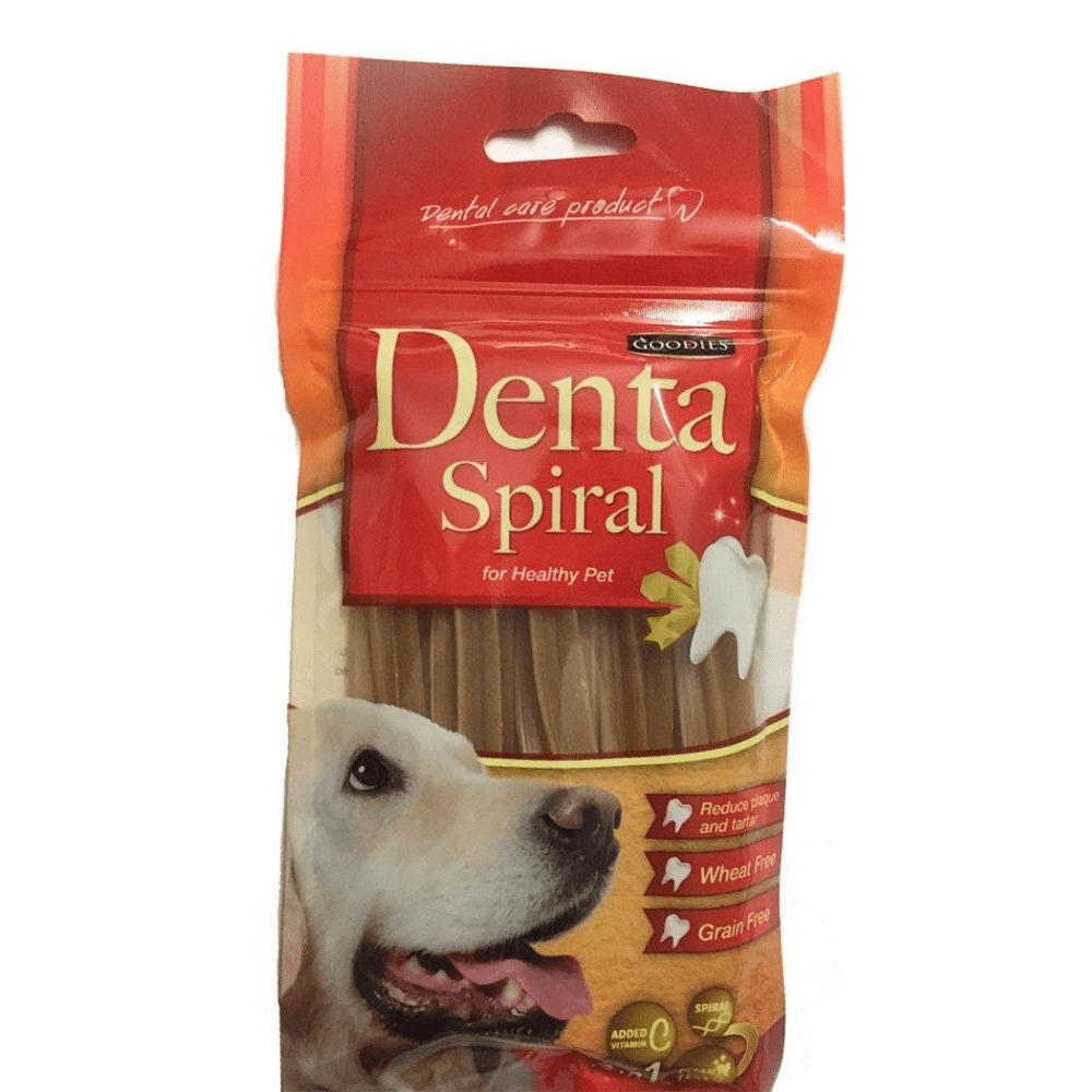 Goodies Dental Spiral Dog Treats