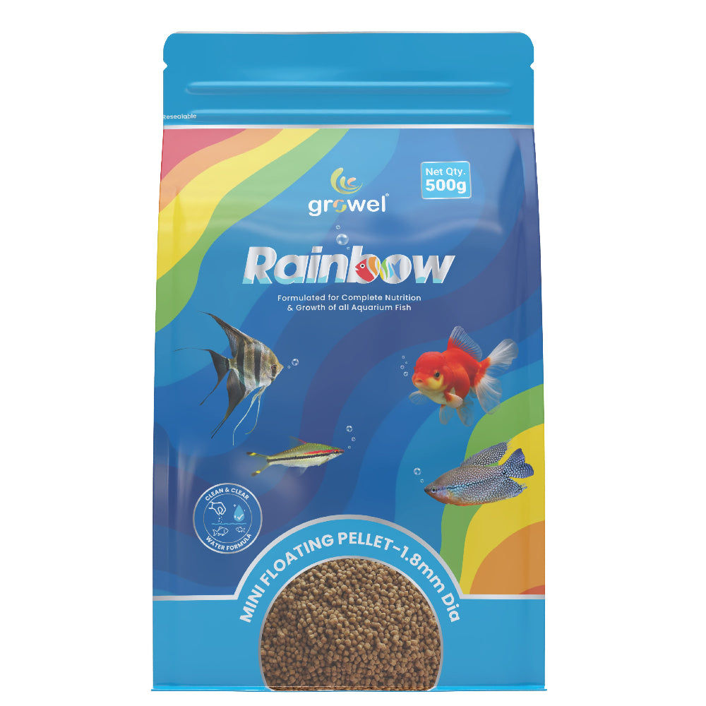 Growel Rainbow Mini 1.8mm Floating Pellet for Fish — image 6