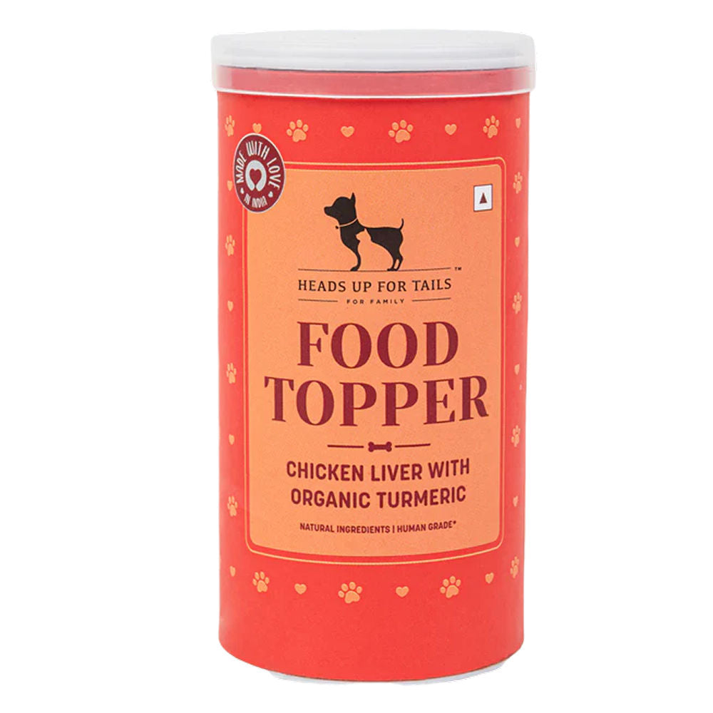 Huft Food Topper Chicken Liver With Organic Turmeric Dog Treats
