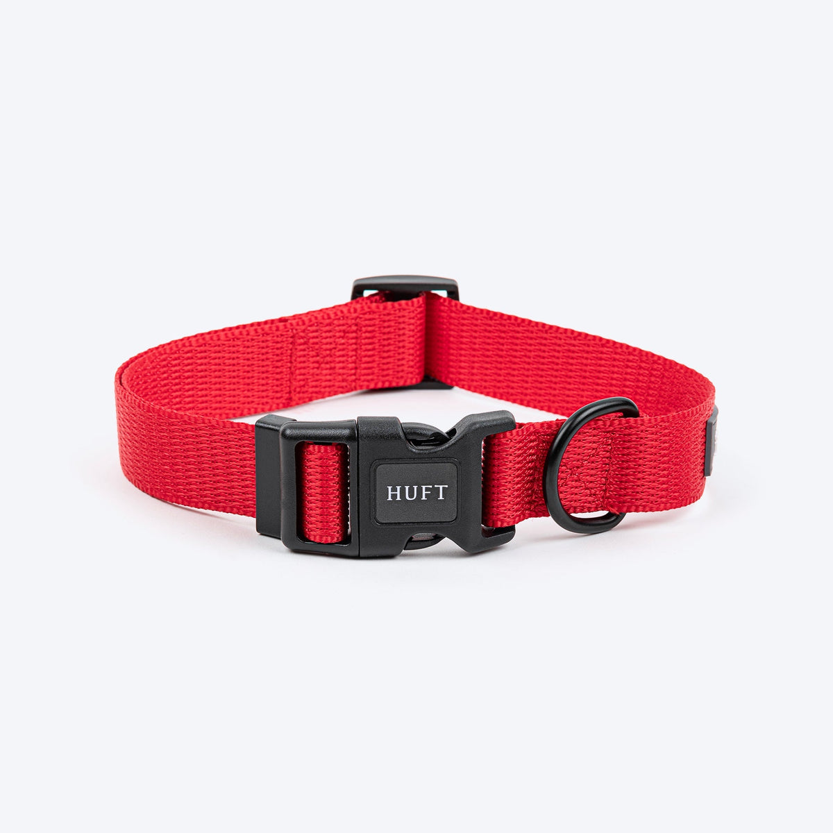 Huft Classic D Ring Collar For Dogs Cherry Red