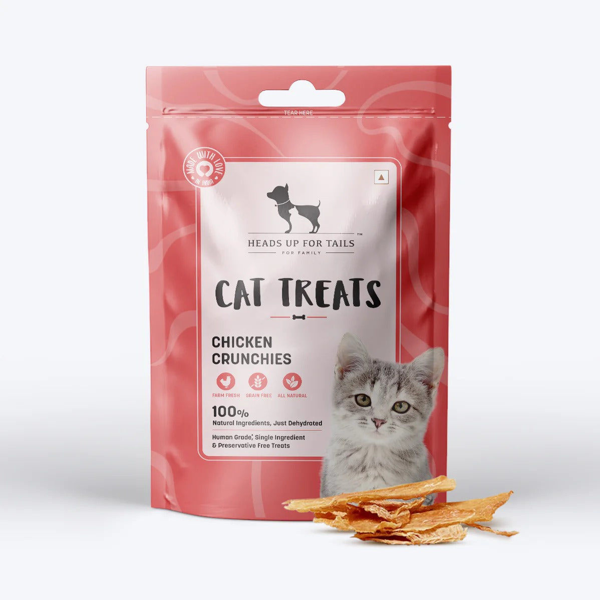 Huft Chicken Crunchies Cat Treats