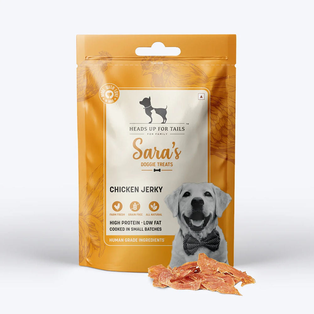Huft Saras Doggie Chicken Jerky Dog Treats