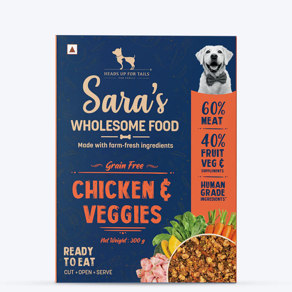 Huft Saras Wholesome Chicken And Veggies Dog Wet Food