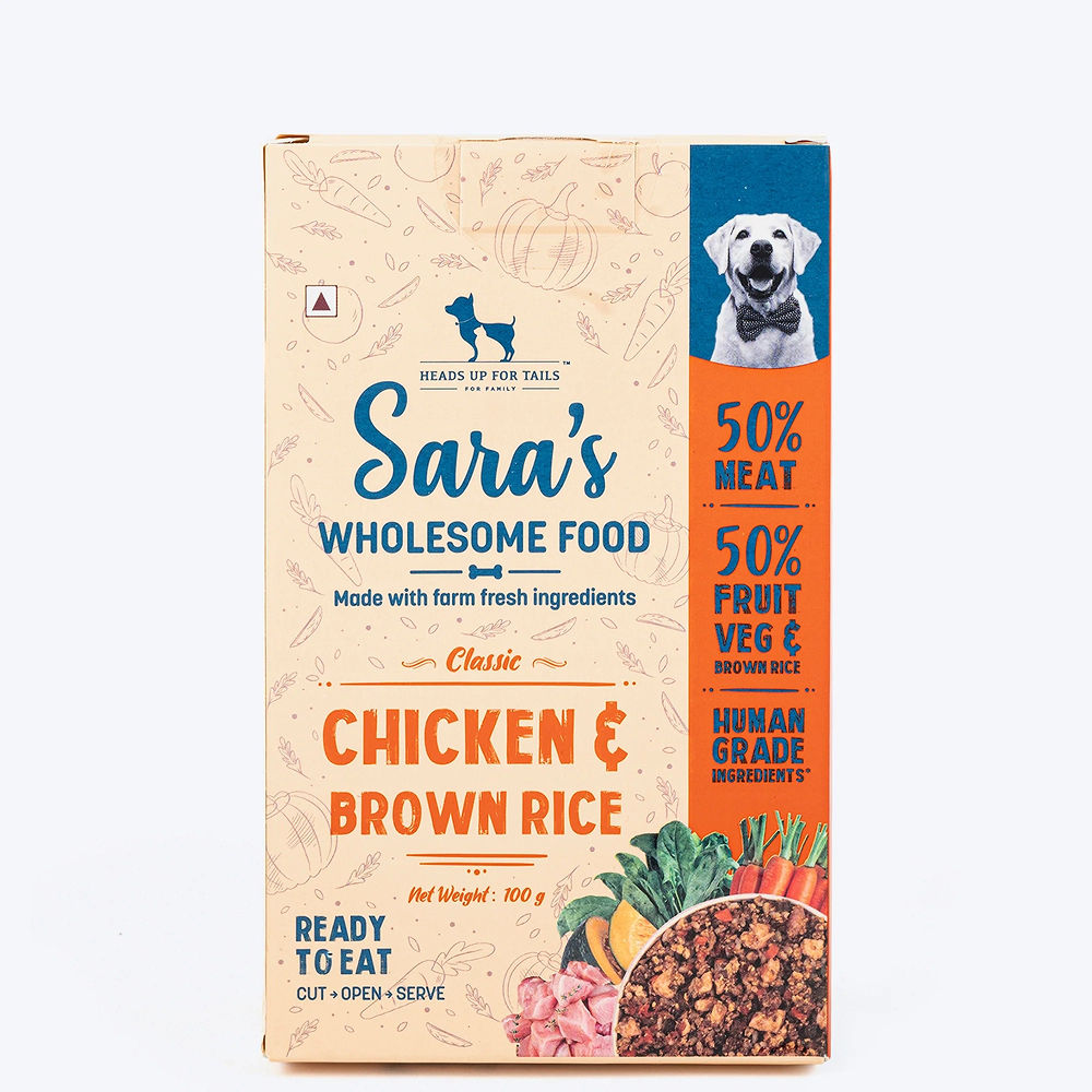 Huft Saras Wholesome Classic Chicken And Brown Rice Dog Wet Food