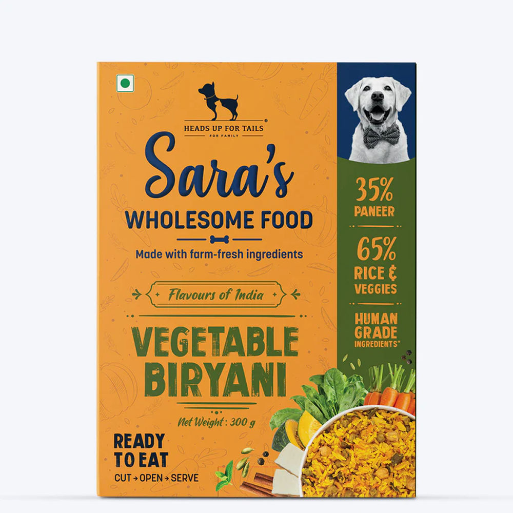 Huft Saras Wholesome Flavours Of India Vegetable Biryani Dog Wet Food