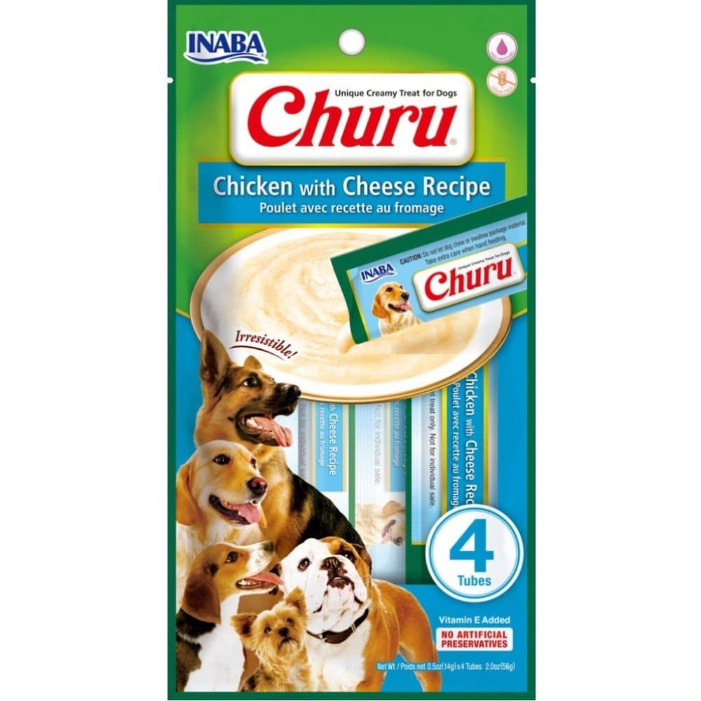 Inaba Churu Chicken With Cheese Flavour Dog Treat