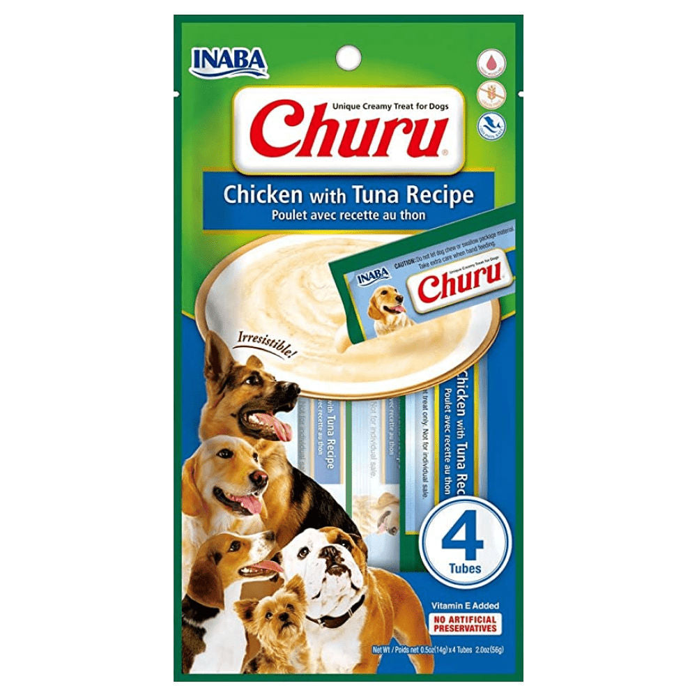 Inaba Churu Chicken With Tuna Flavour Dog Food