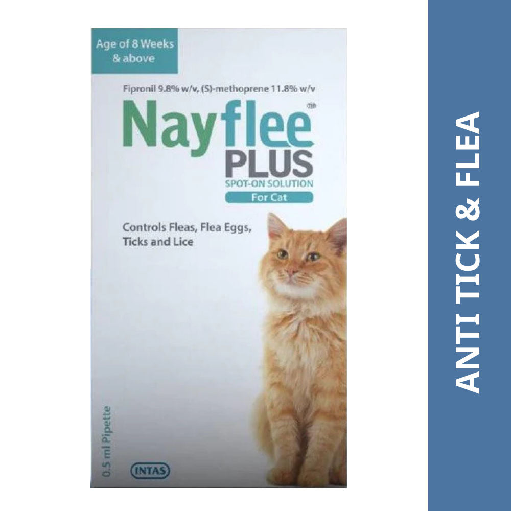 Intas Nayflee Plus Tick Flea Spot On Cat