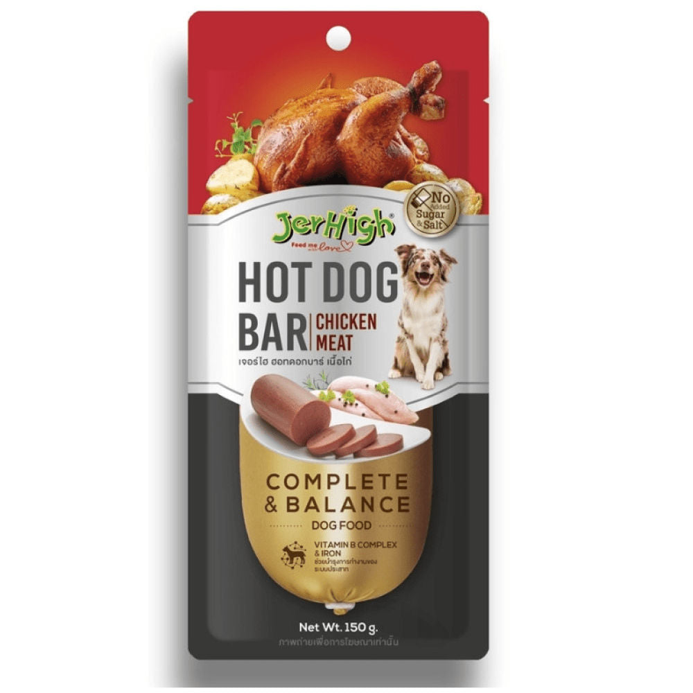 Jerhigh Hot Dog Chicken Bar Dog Treat