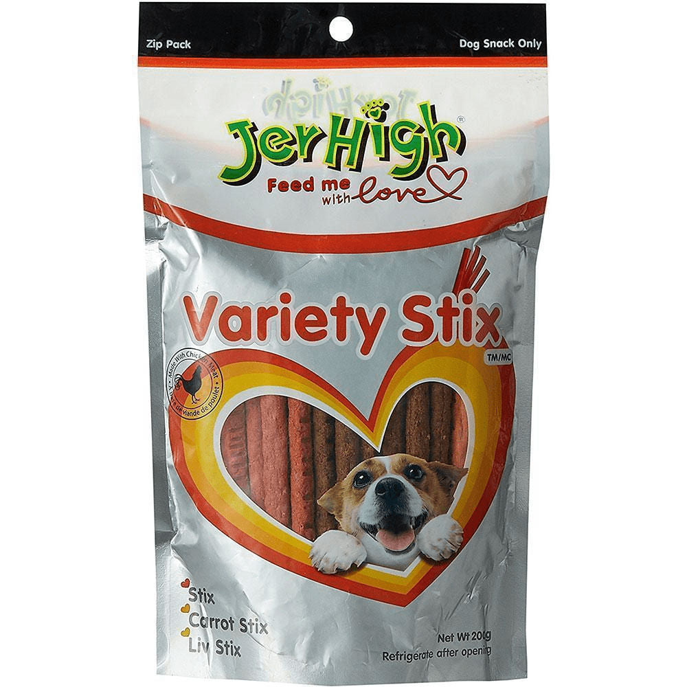 Jerhigh Variety Stix Dog Treats
