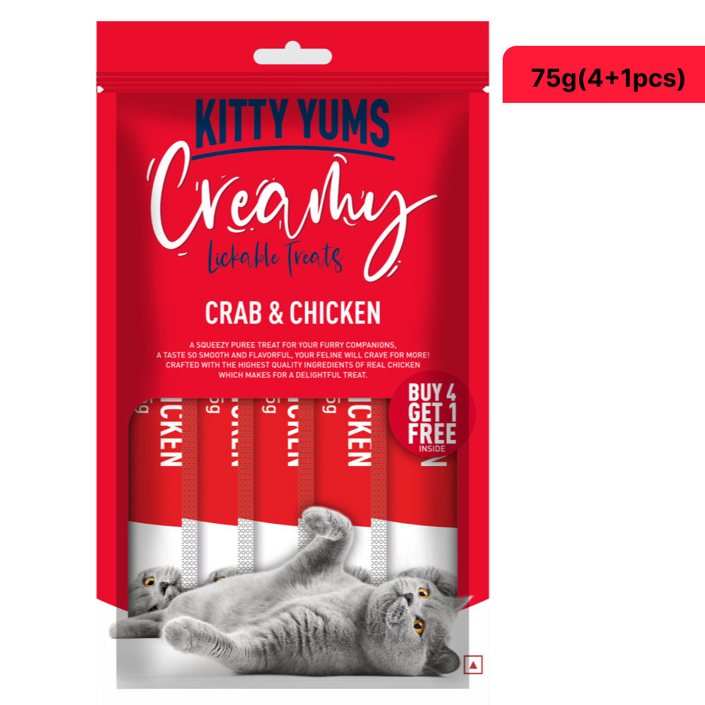 Kitty Yums Crab Chicken Cramy Cat Treats Copy