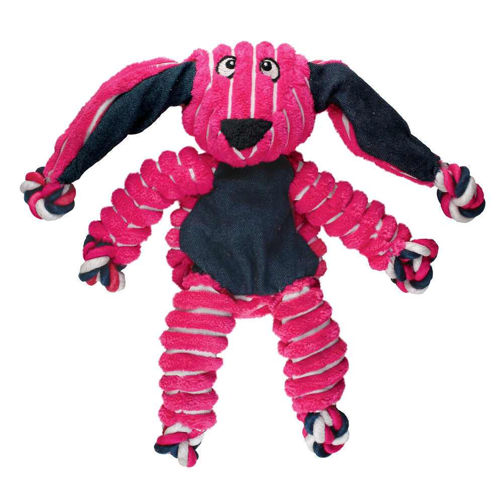 Kong Cozie Floppy Rabbit Toy For Dogs Pink