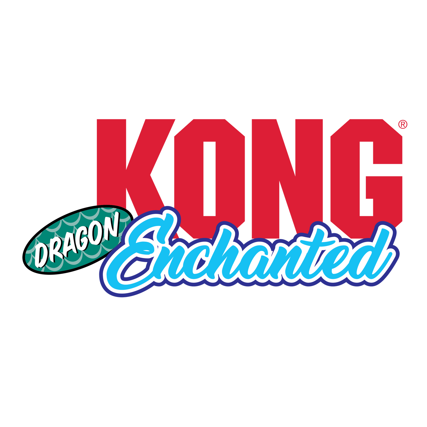 Kong Enchanted Dragon Toy for Cats — detail shot