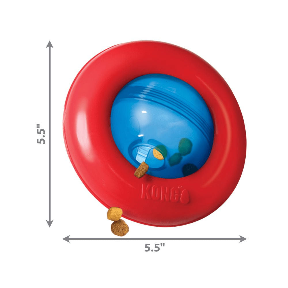 Kong Gyro Treat Dispensing Toy for Dogs — side view