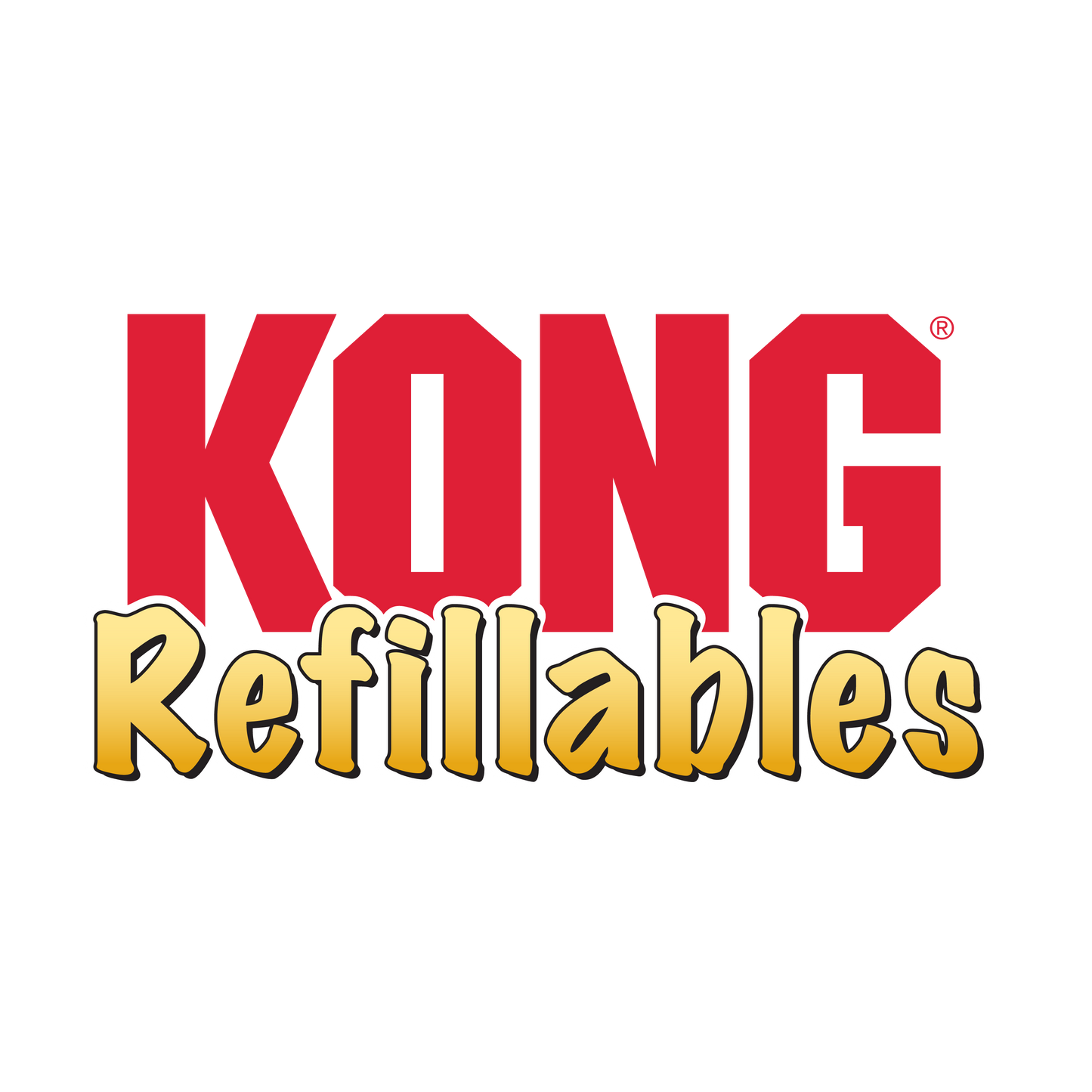 Kong Refillables Feather Mouse Toy for Cats — back view